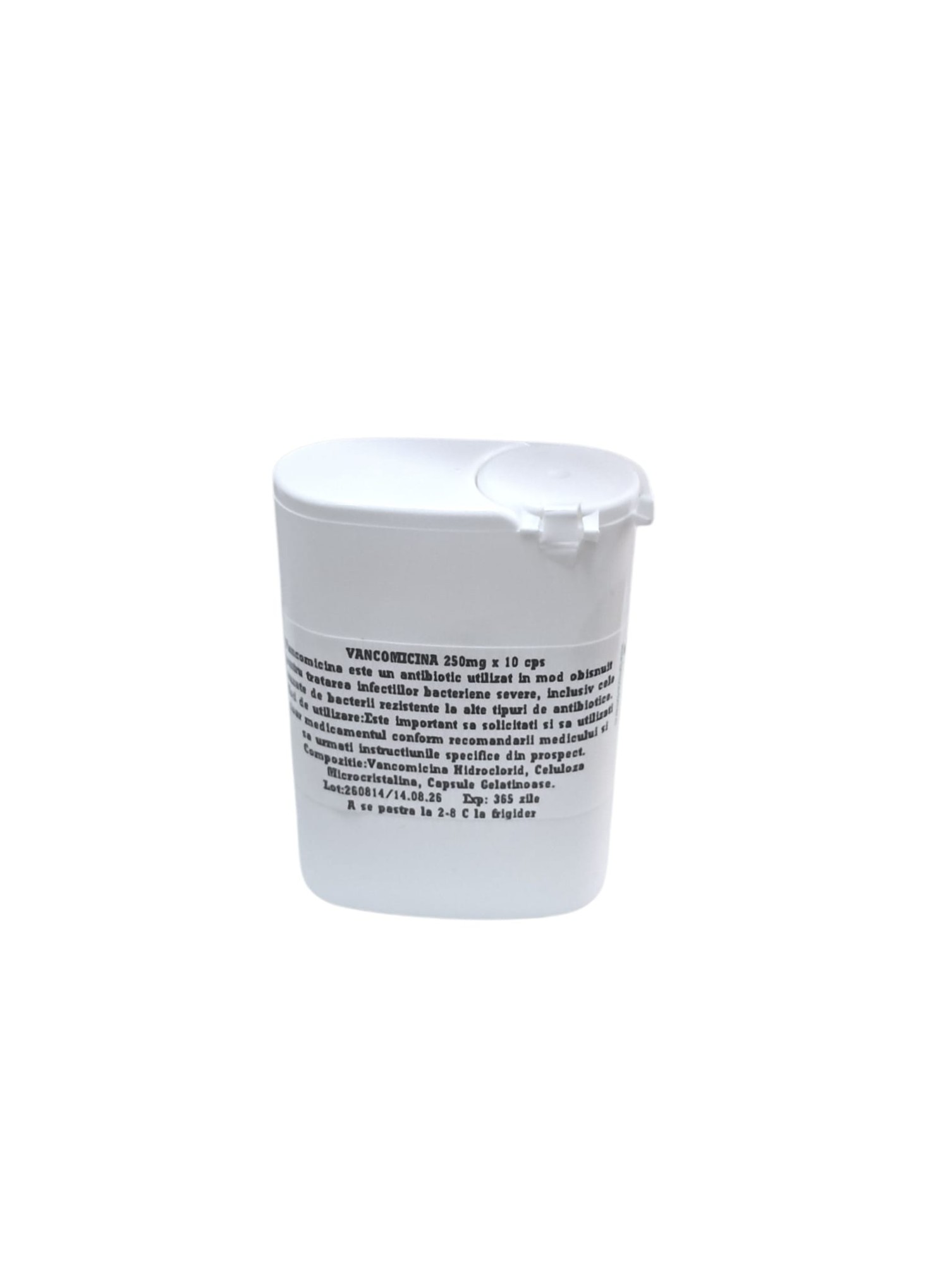 Vancomicina 250mg x 10 cps Elaborare Framex