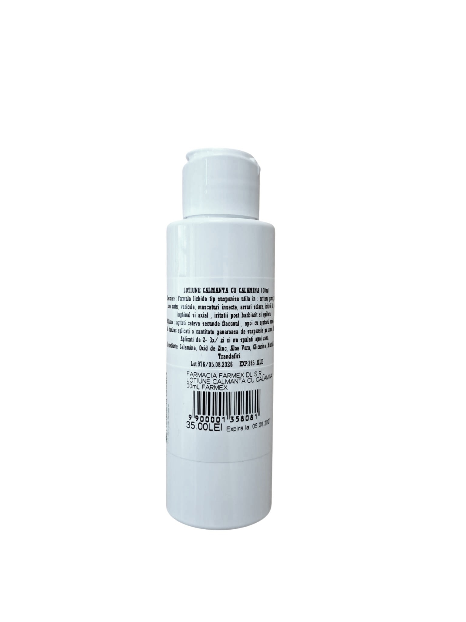 Lotiune calmanta cu calamina,100 ml, Farmex